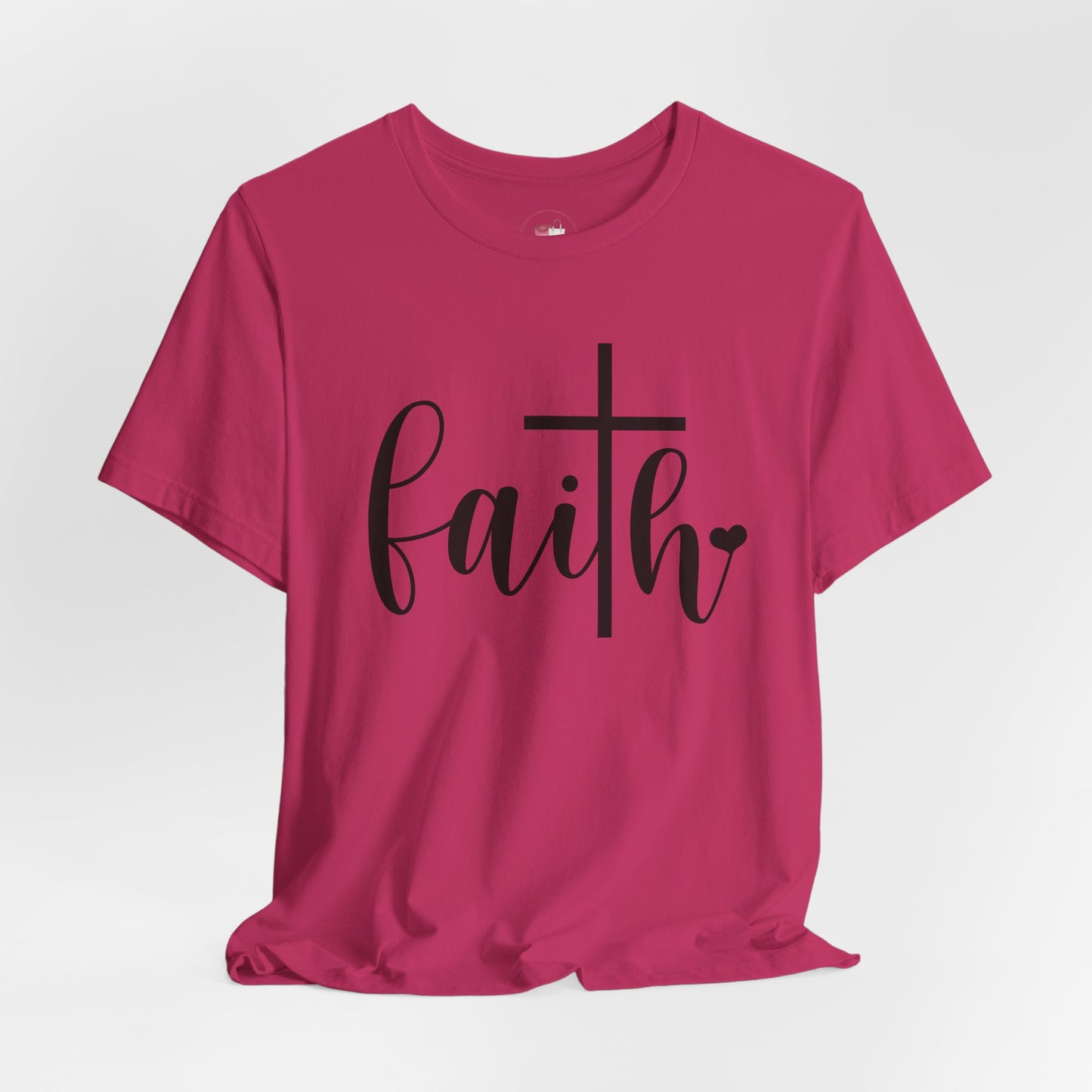 Faith Graphic Tee, Unisex T-Shirt, Inspirational Wear, Christian Apparel, Gift for Believers