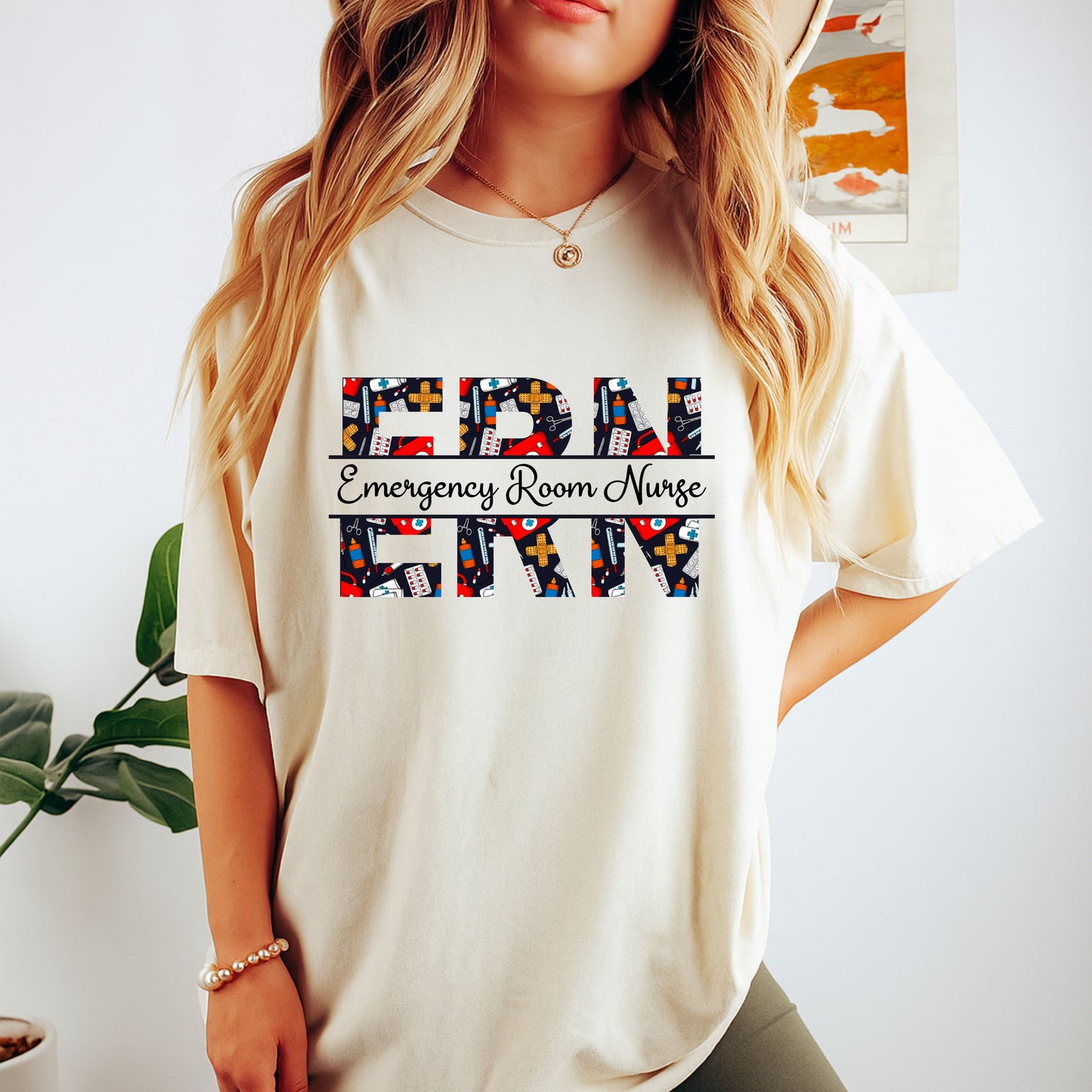 Emergency Room Nurse Tee, Funny Nurse Gift, Healthcare Worker Shirt, Medical Apparel, Unisex T-Shirt for Nurse Appreciation
