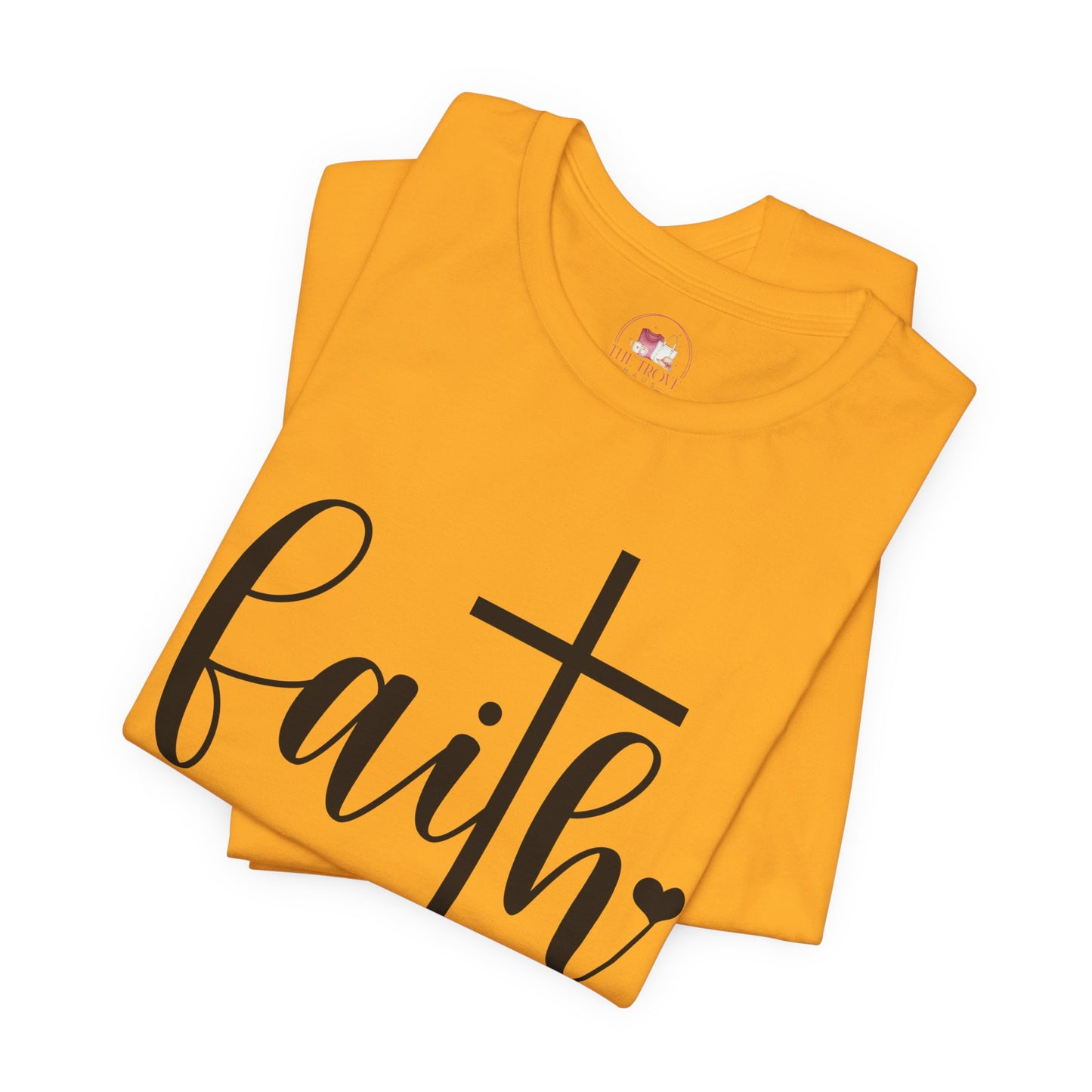 Faith Graphic Tee, Unisex T-Shirt, Inspirational Wear, Christian Apparel, Gift for Believers