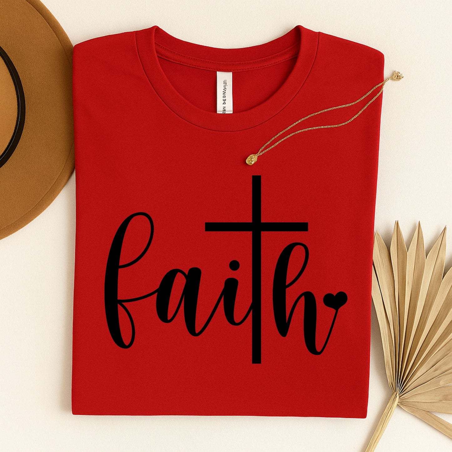 Faith Graphic Tee, Unisex T-Shirt, Inspirational Wear, Christian Apparel, Gift for Believers