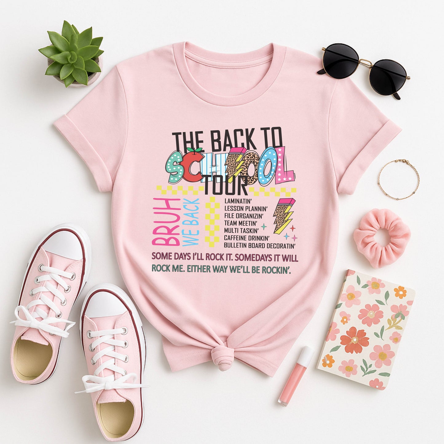Back to School Tour T-Shirt, Cool Student Tee, Funny School Shirt, Unisex Graphic Tee, Perfect for Back to School, Gift for Kids