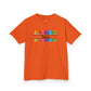 Personalized Crayon Shirt for Kids, Custom Name Back to School T-Shirt, Preschool Outfit, Kindergarten Outfit, Elementary Shirt for Kids