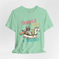 Tanned, Tipsy & Trouble Summer Tee, Fun Casual Wear, Beach Party Shirt, Unicorn Theme Gift, Playful Vacation Outfit