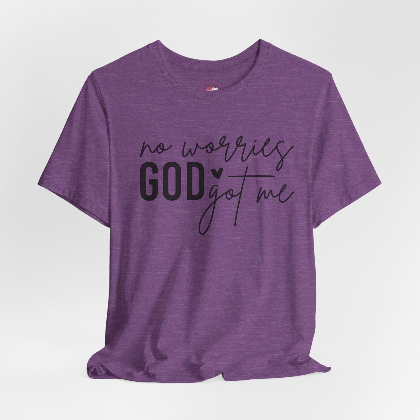 Unisex Inspirational Tee - "No Worries, God Got Me" - Perfect for Everyday Wear, Faith-Based Apparel, Gift Ideal for Friends and [...]