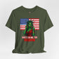 Funny Statue of Liberty Tee - Don't Tread on My Freedom, Unisex Graphic T-Shirt for Independence Day, Patriotic Gift, Casual Wear, American Pride