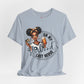 Funny Football Wife T-Shirt Black Woman Graphic, Game Day Beer Credit Card Design, Sassy Sports Fan Shirt, Husband's Money Tee, Cute Game Day Gift