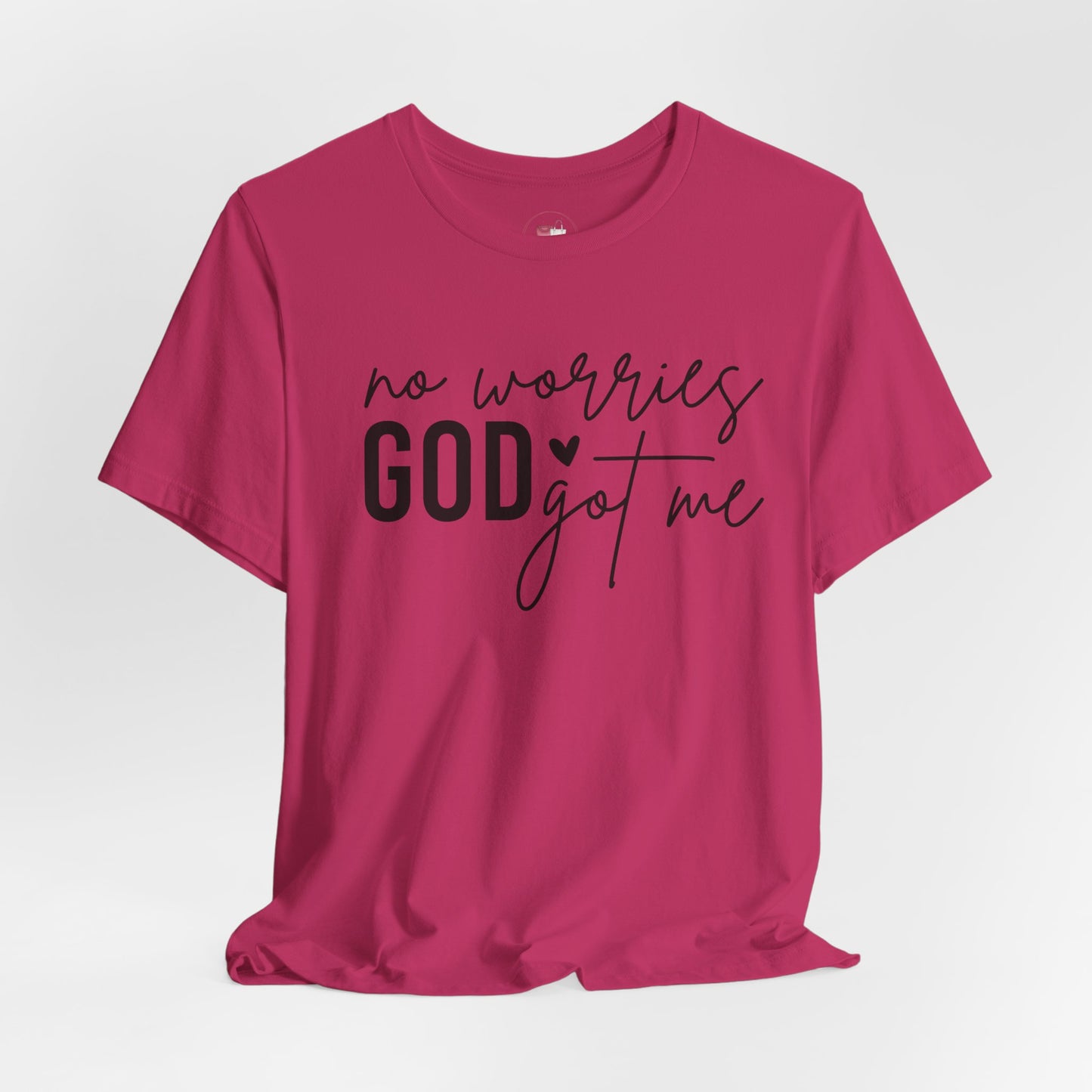 Unisex Inspirational Tee - "No Worries, God Got Me" - Perfect for Everyday Wear, Faith-Based Apparel, Gift Ideal for Friends and [...]