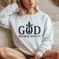Unisex Christian Sweatshirt, God Don't Play About Me Faith Based Crewneck, Religious Apparel, Gift Bible Verse, Inspired Pullover Top