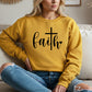 Faith-Inspired Unisex Crewneck Sweatshirt, Cozy Sweatshirt, Christian Apparel, Gift for Her, Inspirational Clothing, Church Outfit