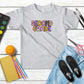 Personalized Girls +Back to School Shirt for Pre-K Kindergarten First Second Third and Fourth Grade with Fun Graphic Design, Fun Kids Shirt, Colorful Kids Clothing