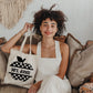 Personalized Teacher Tote Bag, Custom Canvas Bag, Cute Apple Design, Back to School, Eco-Friendly Shopper