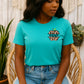 Leopard Apple Teacher Tee, Cute Teacher Gift, Back to School Shirt, Educator Apparel, Classroom Outfit
