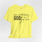 Unisex Inspirational Tee - "No Worries, God Got Me" - Perfect for Everyday Wear, Faith-Based Apparel, Gift Ideal for Friends and [...]