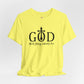 Faith-Inspired Unisex Tee - God Don't Play About Me - Perfect for Casual Wear, Gifts, Birthdays, and Religious Celebrations