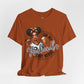 Funny Football Wife T-Shirt Black Woman Graphic, Game Day Beer Credit Card Design, Sassy Sports Fan Shirt, Husband's Money Tee, Cute Game Day Gift