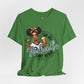 Funny Football Wife T-Shirt Black Woman Graphic, Game Day Beer Credit Card Design, Sassy Sports Fan Shirt, Husband's Money Tee, Cute Game Day Gift