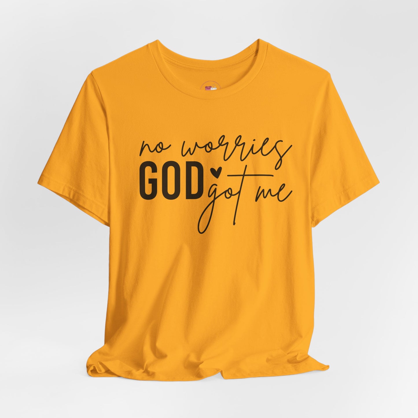 Unisex Inspirational Tee - "No Worries, God Got Me" - Perfect for Everyday Wear, Faith-Based Apparel, Gift Ideal for Friends and [...]