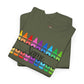 Personalized Teacher Crayon Shirt with Custom Name, Rainbow Back to School T-Shirt, Kindergarten Preschool Teacher Gift Tee