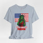 Funny Statue of Liberty Tee - Don't Tread on My Freedom, Unisex Graphic T-Shirt for Independence Day, Patriotic Gift, Casual Wear, American Pride