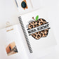 Leopard Print Math Teacher Notebook, Cute Teacher Gift, Classroom Supplies, Spiral Journal, Back to School, Educational Stationery