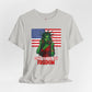 Funny Statue of Liberty Tee - Don't Tread on My Freedom, Unisex Graphic T-Shirt for Independence Day, Patriotic Gift, Casual Wear, American Pride