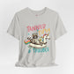 Tanned, Tipsy & Trouble Summer Tee, Fun Casual Wear, Beach Party Shirt, Unicorn Theme Gift, Playful Vacation Outfit