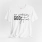 Unisex Inspirational Tee - "No Worries, God Got Me" - Perfect for Everyday Wear, Faith-Based Apparel, Gift Ideal for Friends and [...]
