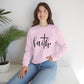 Faith-Inspired Unisex Crewneck Sweatshirt, Cozy Sweatshirt, Christian Apparel, Gift for Her, Inspirational Clothing, Church Outfit