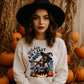 Witchin' Ain't Easy Sweatshirt | Cozy Halloween Crewneck, Fall Fashion, Gift for Her, Spooky Season Apparel, Witchy Vibes