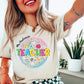 Personalized Teacher Shirt with Name | Custom Teacher Graphic Tee with Colorful School Design | Back to School Gift for Educators