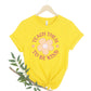 Kindness Flower Unisex T-Shirt, Teach Them To Be Kind Tee, Positive Message Shirt, Gift for Teachers, Summer Fashion Statement
