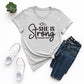 Empowerment Tee - "She is Strong" - Unisex Jersey Short Sleeve, Inspirational Gift, Motivational Shirt, Christian Apparel, Everyday Wear