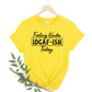 Feeling Kinda IDGAF-ISH Today Unisex Tee, Comfy Graphic T-Shirt for Casual Wear, Gift for Friends, Relaxed Vibe, Everyday Humor