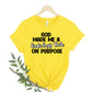 Radiology Tech Inspirational Tee – God Made Me a Radiology Tech on Purpose, Comfortable Unisex T-Shirt, Gifts for Healthcare Workers, [...]