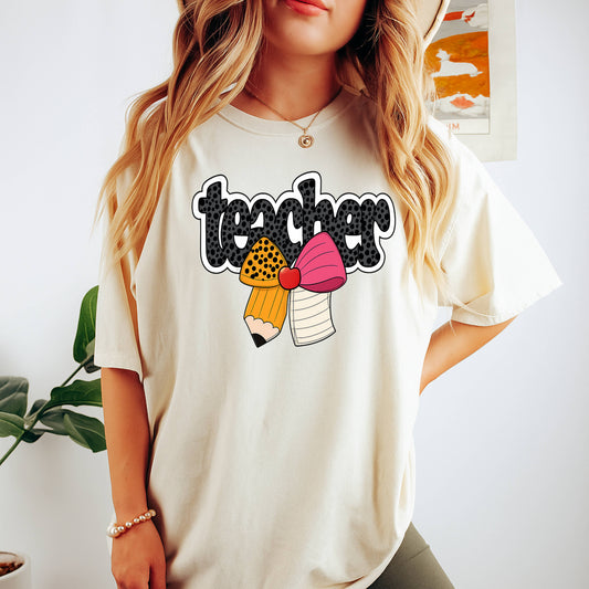 Teacher Appreciation Tee, Teacher Shirt, Back to School Gift, Unisex Short Sleeve T-shirt, Fun Teacher Outfit, Class Party Attire