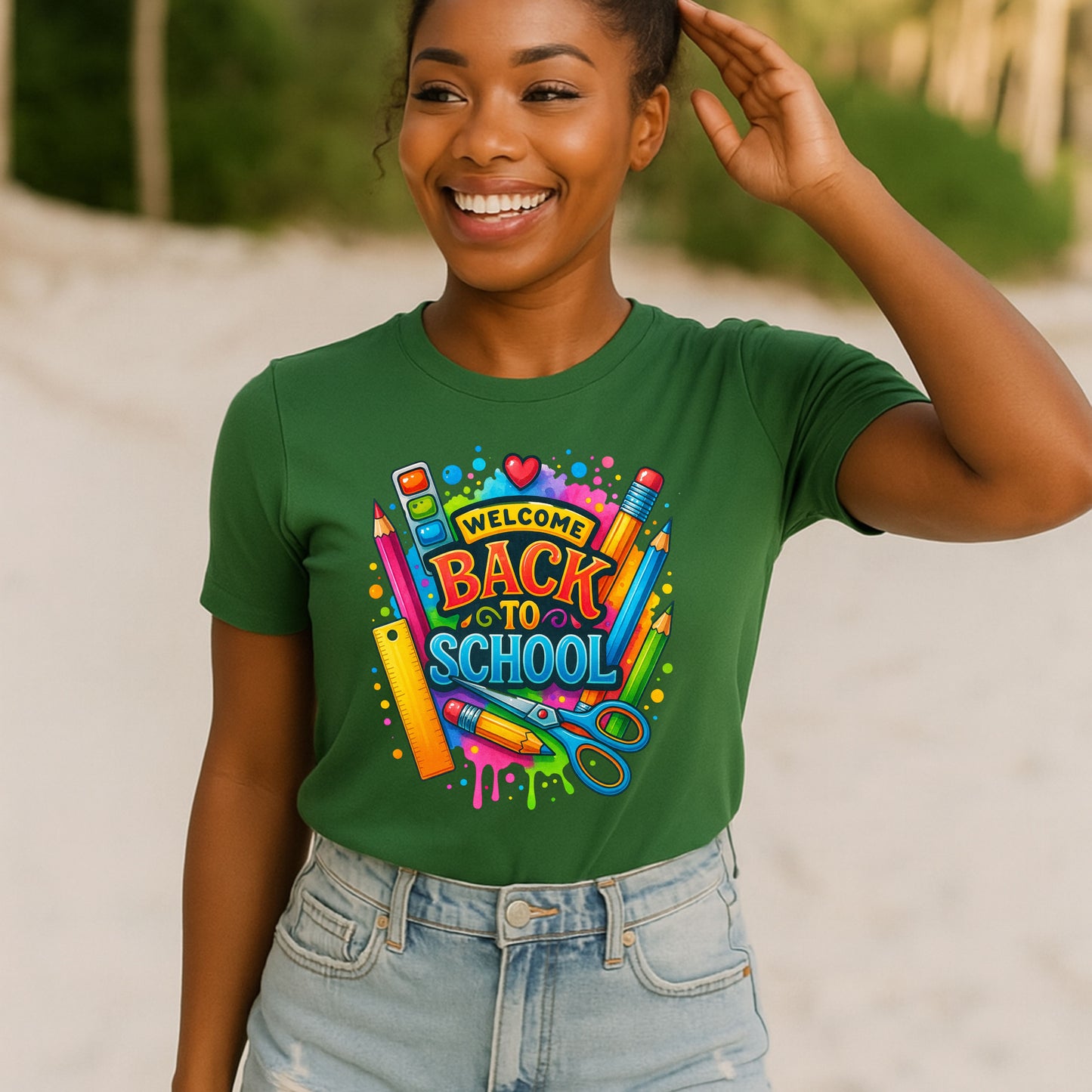 Colorful Fun Back to School Unisex Tee - Perfect for Students, Teachers, and Parents, Cute School Shirt, Gift Idea, Casual Wear, [...]